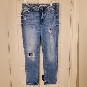 KanCan Jeans with Distressed Details